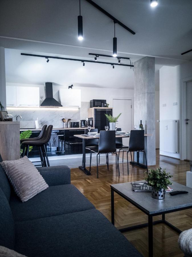 Raw Industrial City Apartment Szabadka Kültér fotó